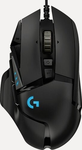 Изображение товара Мышь Logitech G502 HERO, с подсветкой, оптическая, проводная