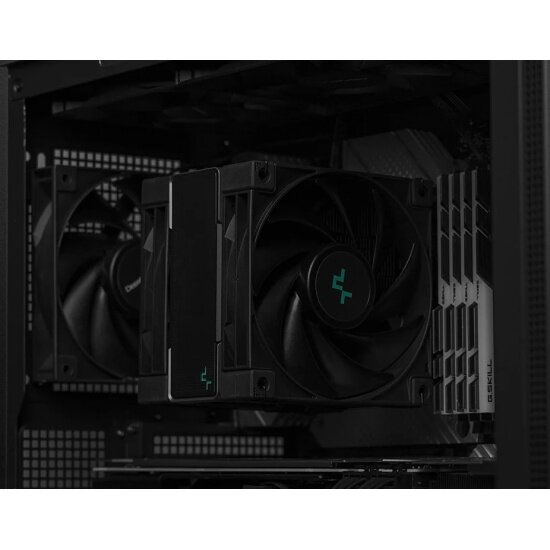 Кулер для процессора Deepcool AK400 ZERO DARK PLUS (R-AK400-BKNNMD-G-1) — фото 1