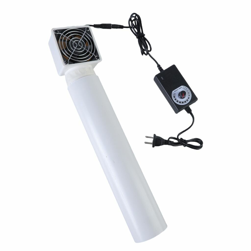 (1 комплект) Американская регулируемая вытяжная вентиляция длина провода 20 см - 75 мм