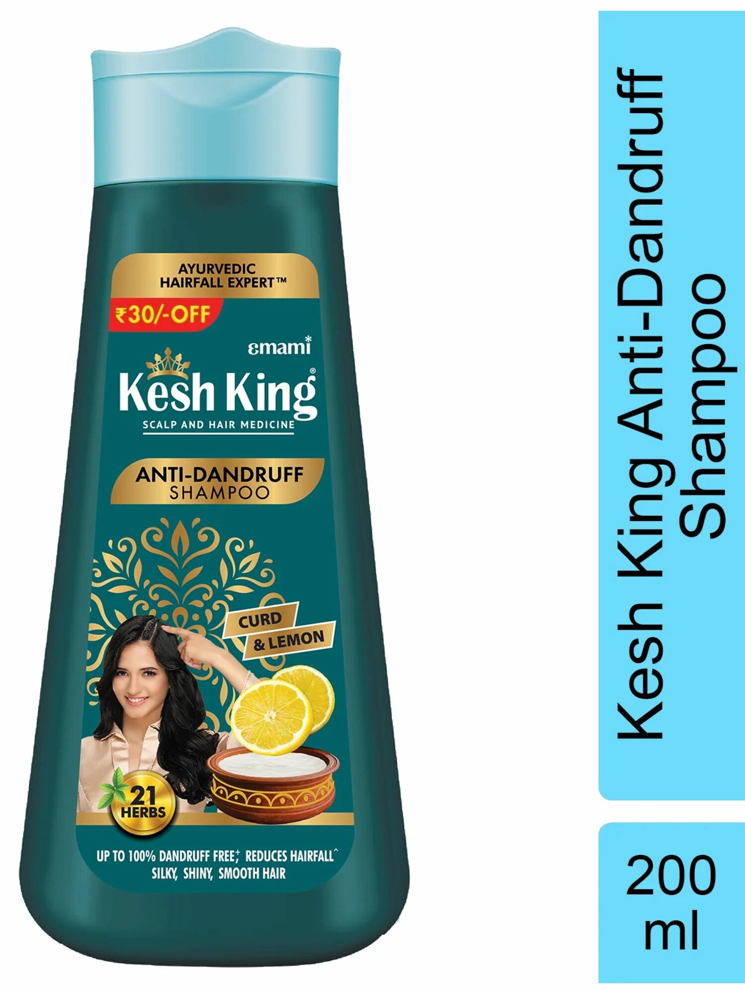 Шампунь Kesh King "Anti Dandruff", от перхоти для всех типов волос, 200мл