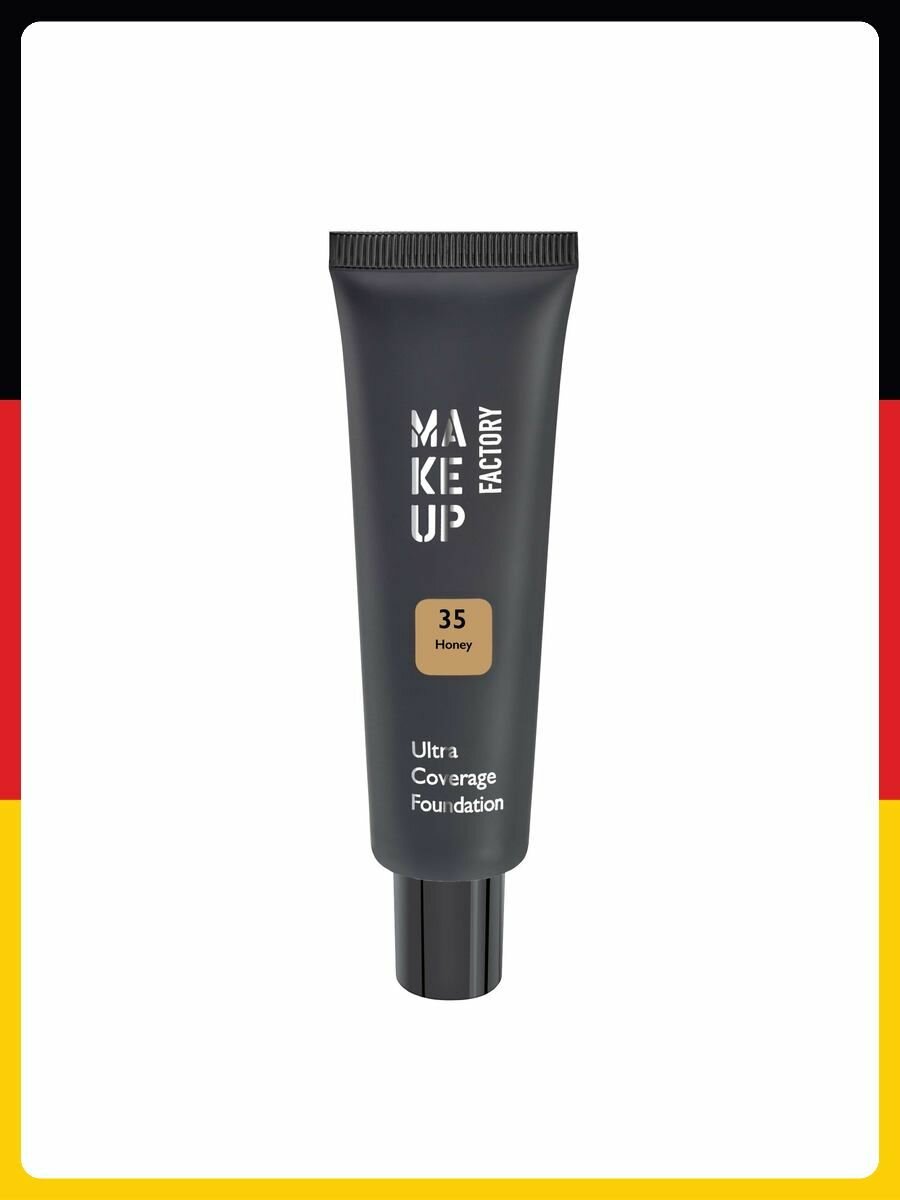 Тональный крем MAKE UP FACTORY Ultra Coverage Foundation, Honey-35, 30 ml