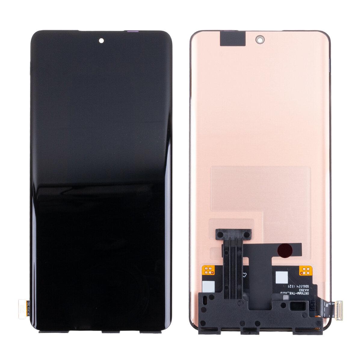 Дисплей для Realme 12 Pro 5G с тачскрином Черный - OR