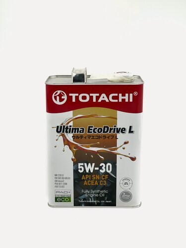 Изображение товара Масло моторное Totachi Ultima EcoDrive L 5w-30, синтетическое 4л