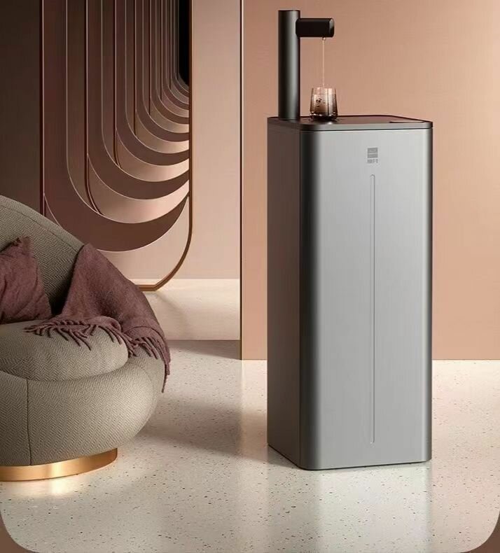 Картинки Умный вертикальный диспенсер для воды Xiaomi Mijia, сенсорный экран, краска для фортепиано