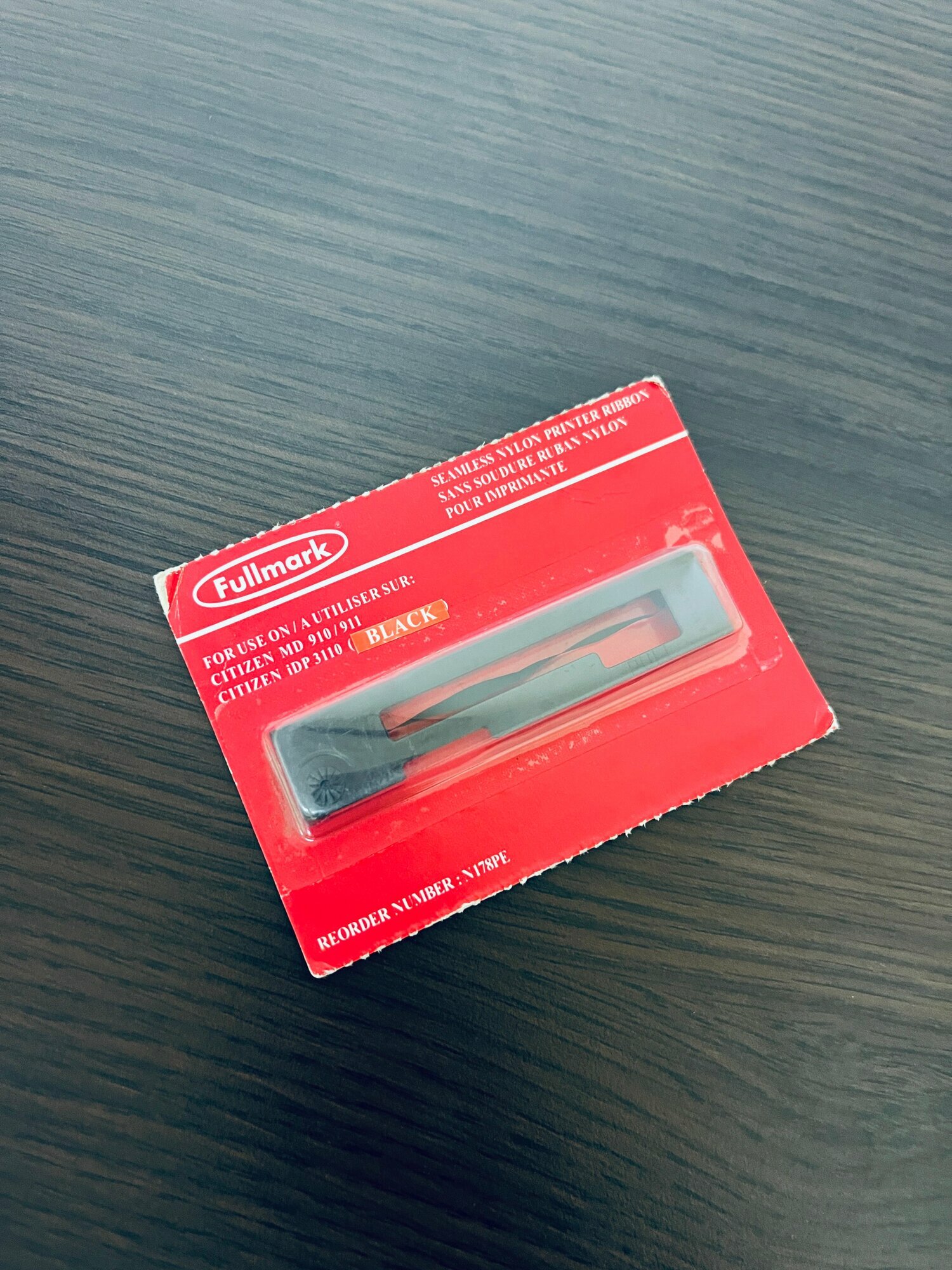 Совместимый картридж Fullmark для Citizen MD-910 черный FMC-N178BK