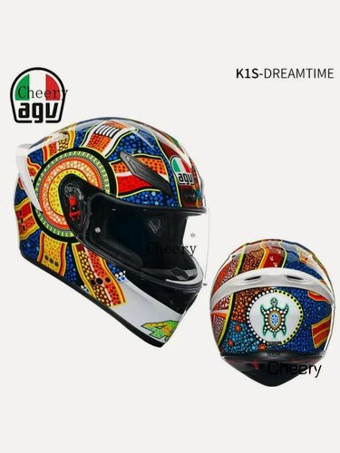 Изображение товара Мотоциклетный шлем AGV K1S, цвет: многоцветный, размер: L