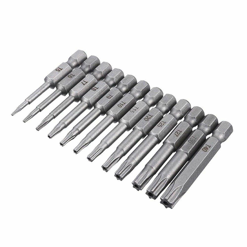 OZ-SUNBA 1 шт  легированная сталь длиной 50 мм для отвертки Torx с шестигранной ручкой 1 4 T5-T40