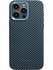 Усиленный чехол PITAKA MagEZ Pro 4 для iPhone 15 Pro MAX 6.7", черный/синий (Bla...