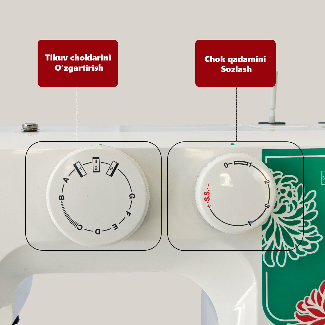 Швейная машина, модель JANOME 5500, электромеханическая, 14 операций, цвет белый — фото 1