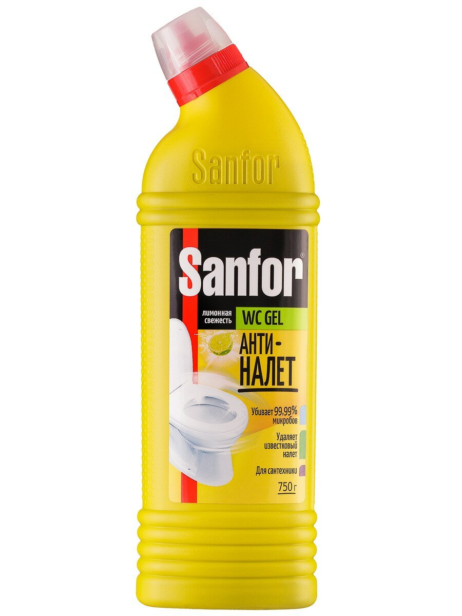 Средство WС Гель 750 г лимонная свежесть