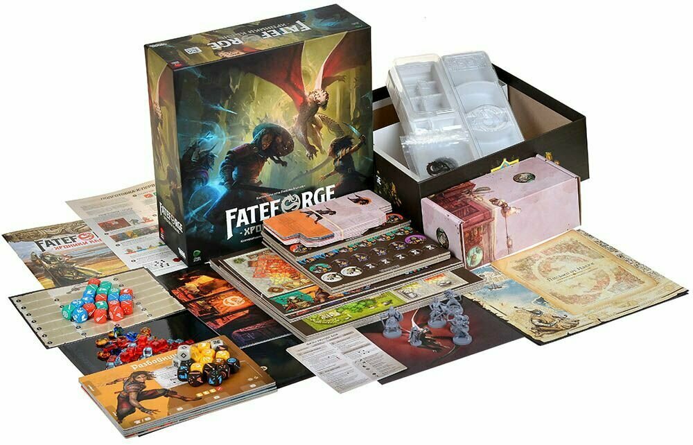Настольная кооперативная приключенческая игра Hobby World Fateforge: Хроники Каана — фото 1