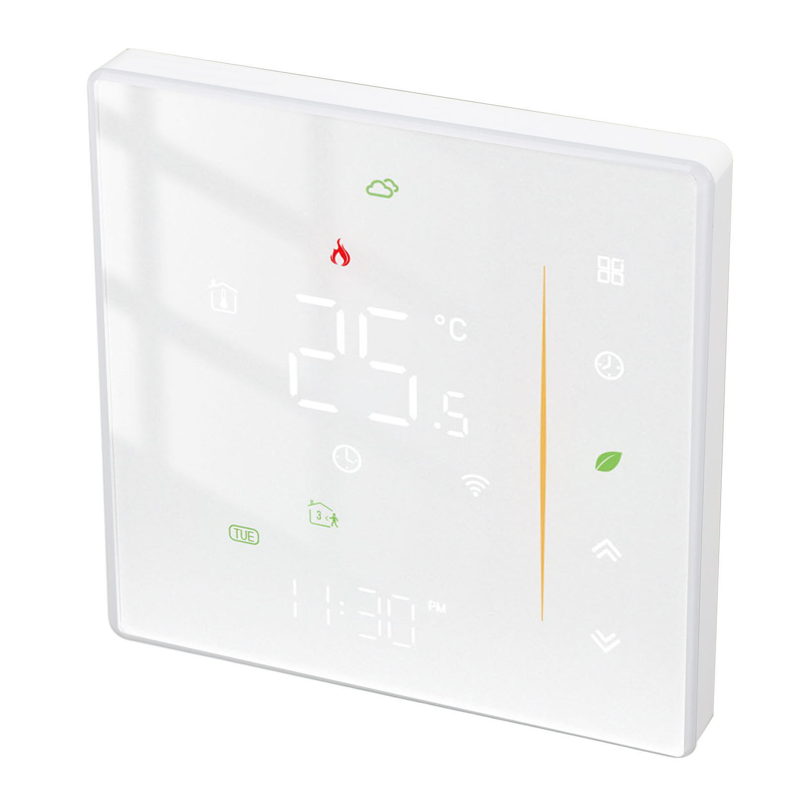AC95 240V Smart Thermostat Wifi 6 Period Programming Touchscreen Voice APP Control Thermostat для бытовой техники