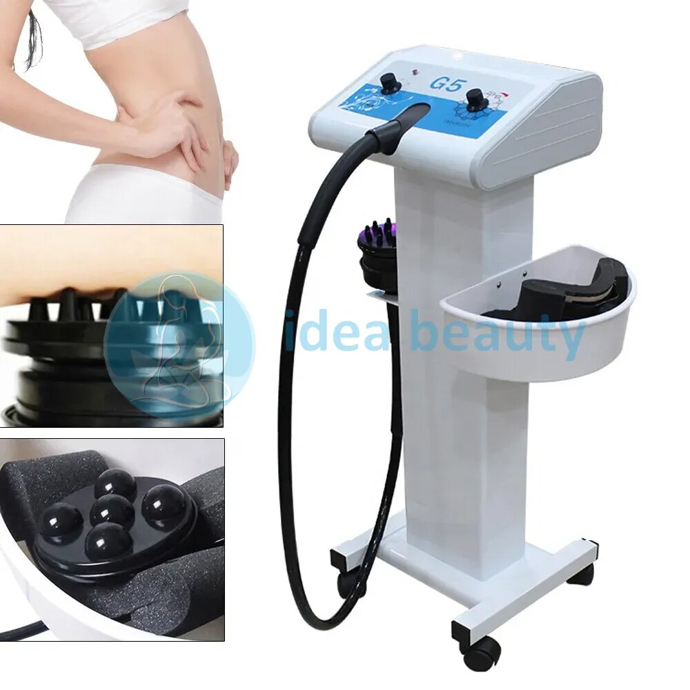 Аппарат вибрационного массажа 5 in 1 G5 напольный белый мощный