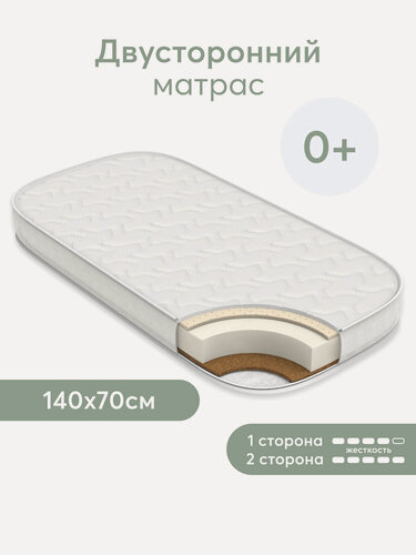 Изображение товара 95011, Матрас для кроватки Happy Baby MOMMY LUX 140х70см white