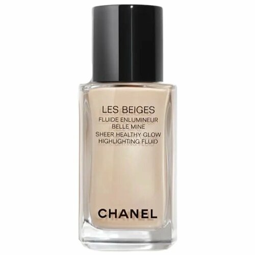 фото Chanel флюид-хайлайтер les beiges , оттенок № pearly glow, 30 мл