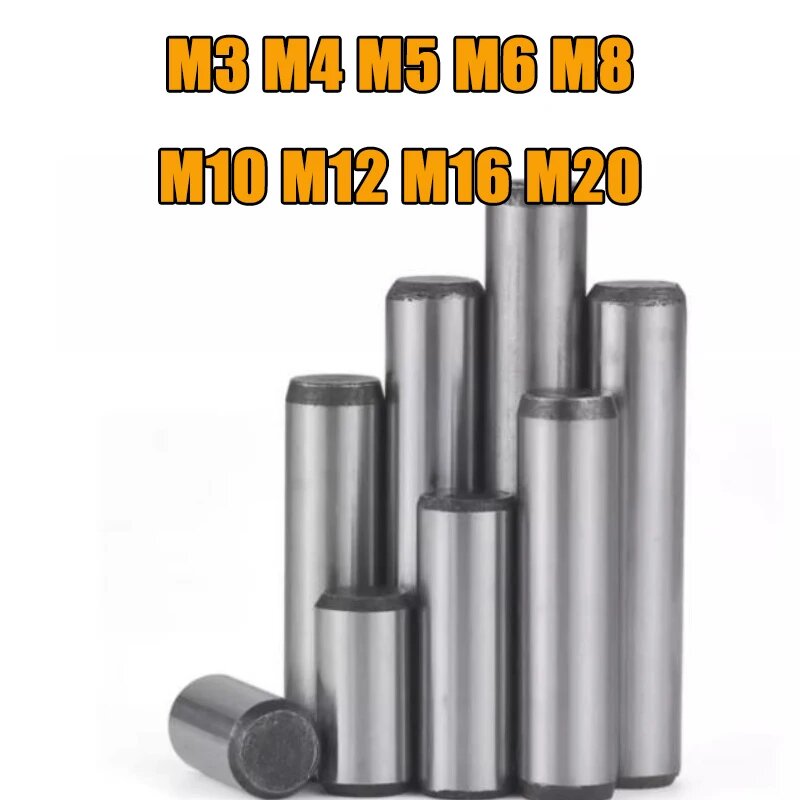 Цилиндрические штифты из стали 45# M3-M20 M3-20pcs 60mm