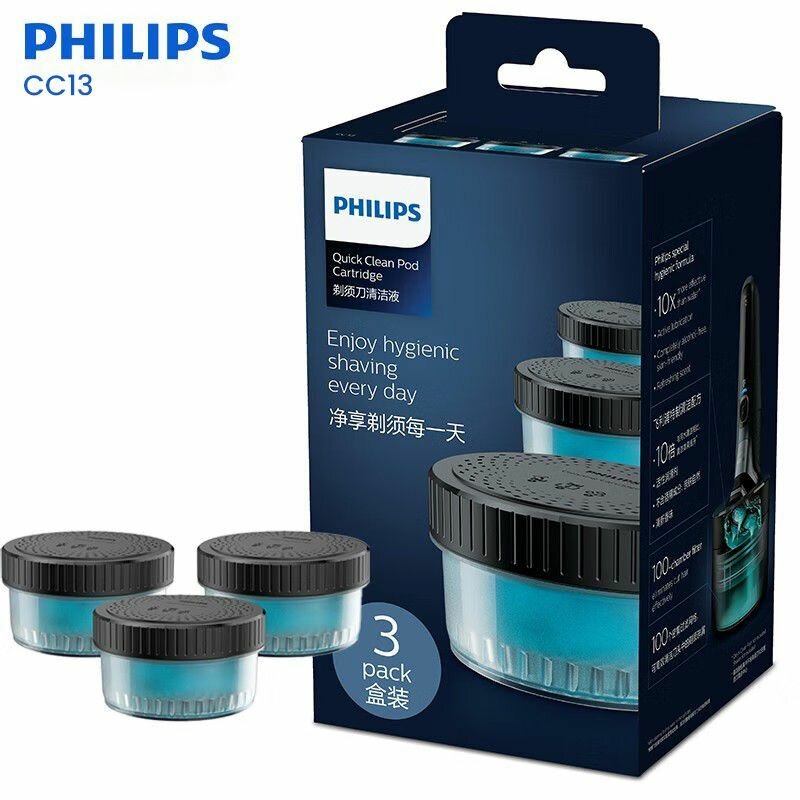 Чистящие картриджи Philips Quick Clean Pod CC13/50, 3 шт