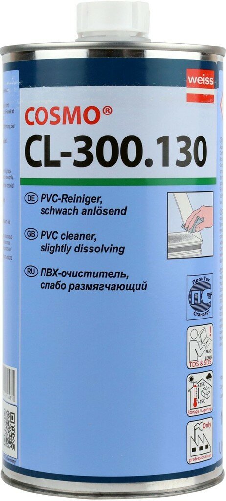 Очиститель для ПВХ Cosmo CL-300.130 1 л