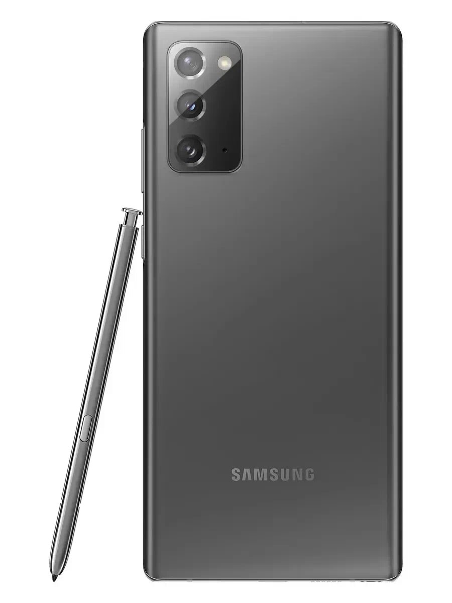 Смартфон Samsung Clevercel Galaxy Note 20, Android 10, 8ГБ/256ГБ, 6,7", Графит — фото 1