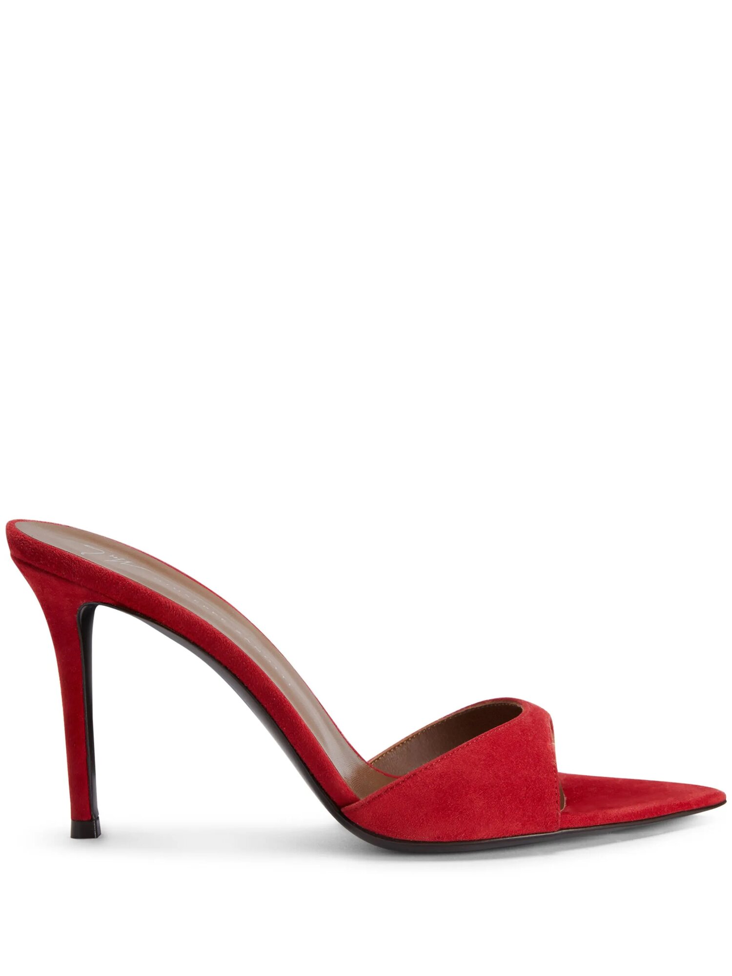 Мюли Giuseppe Zanotti Intriigo 90, размер 38 FR, красный