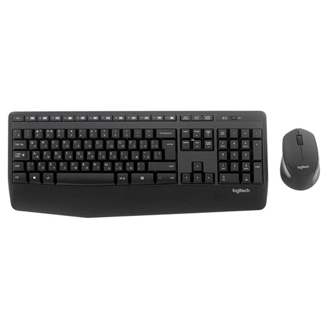 Комплект беспроводной Logitech MK345 (клавиатура и мышь) русская раскладка, черный