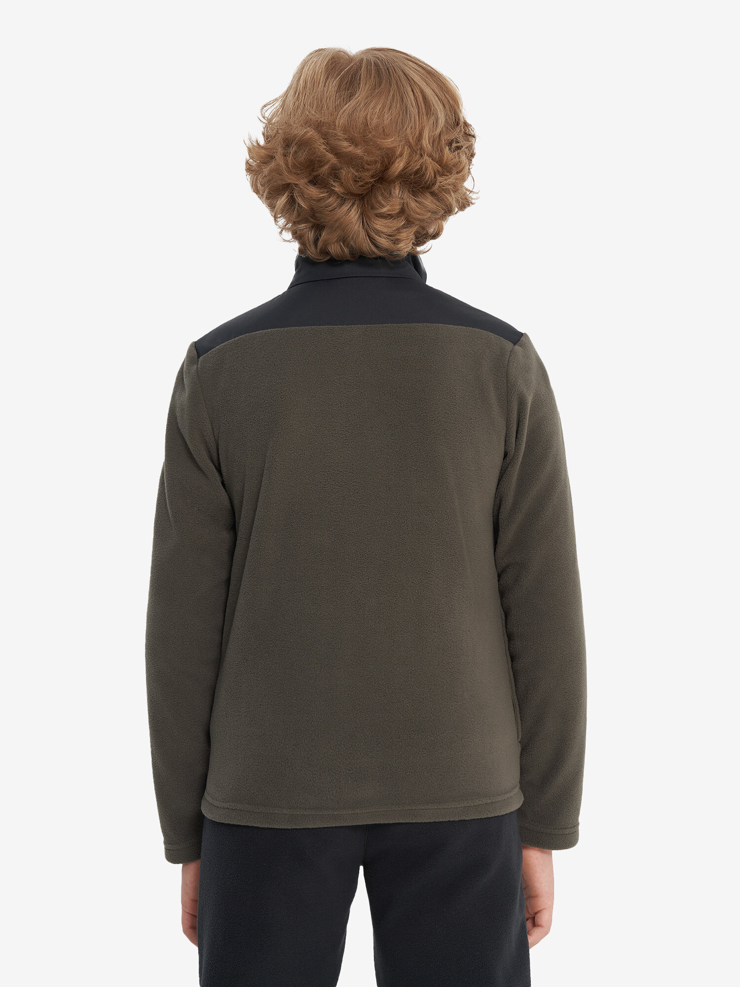 Джемпер OUTVENTURE, размер 134-140, коричневый/черный — фото 1