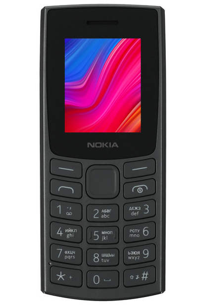 Мобильный телефон Nokia 110 (2023) DS, 2 SIM, экран 1.8", 1000 мА*ч. Черный