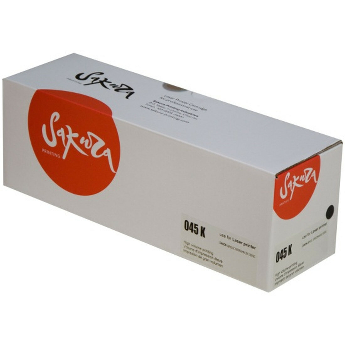 Картридж Sakura Printing CRG045BK для Canon i-SENSYS LBP-610C, MF-630C, черный, 1 400к.
