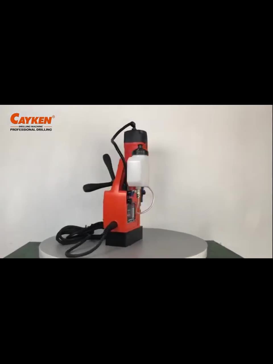 Магнитный станок CAYKEN SCY-50HD, 1650Вт – профессиональное сверление полых отверстий до 50 мм в металле — фото 1