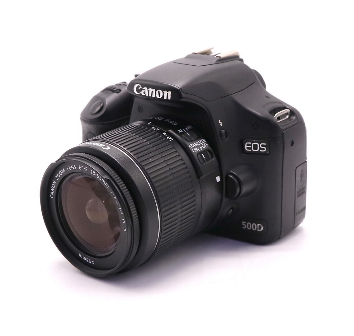 Фотокамера Canon EOS 500D kit (пробег 22800 кадров)