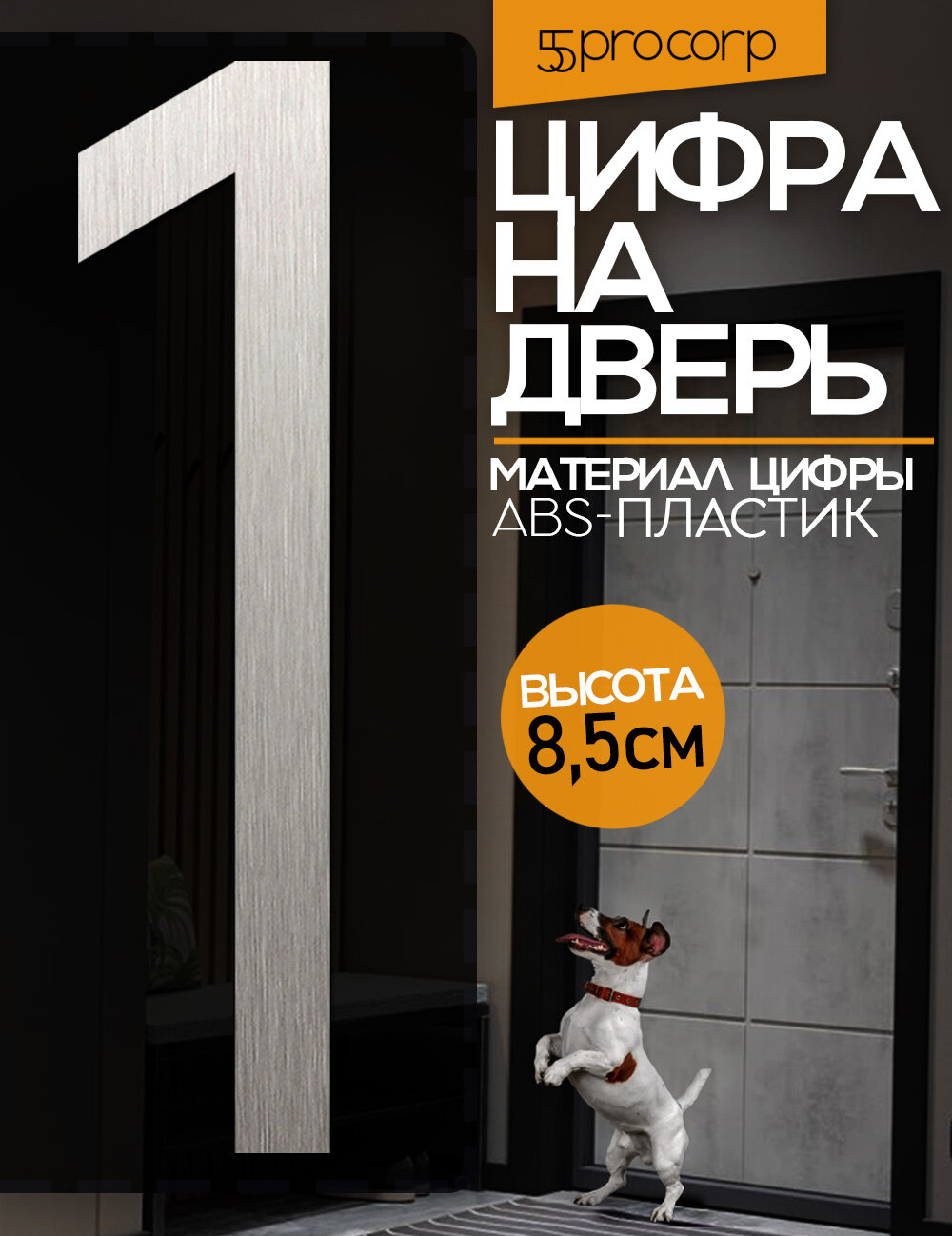 Цифра на дверь 