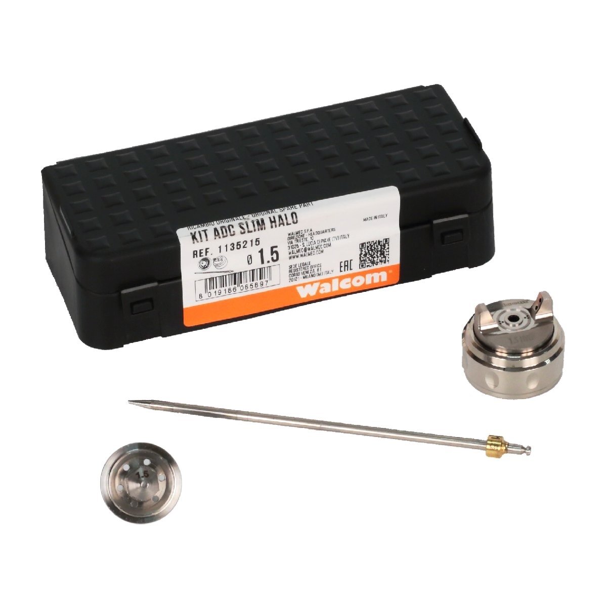 Набор для краскопультов Walcom Nozzle Set Slim HTE 15 мм 1135215