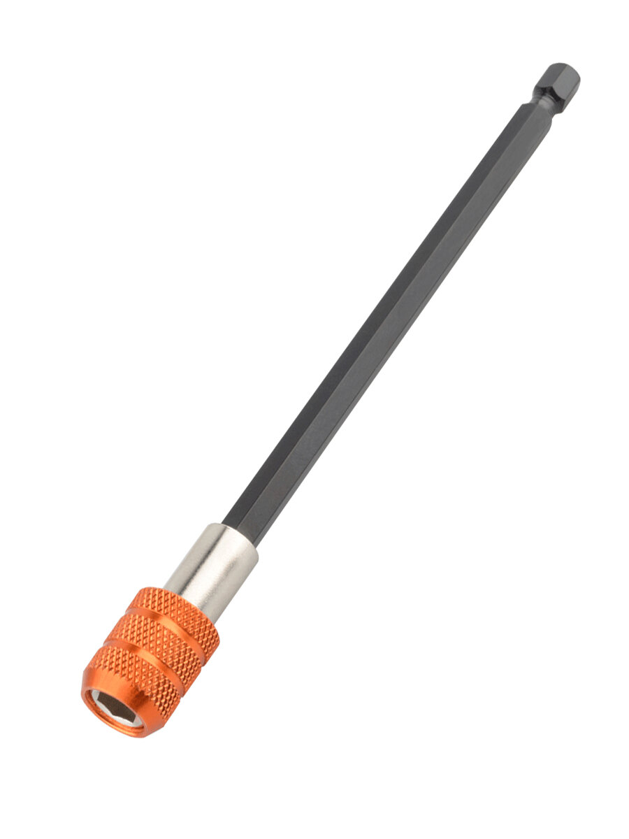 Держатель-адаптер для бит с фиксатором магнитный бит 1/4 HEX D-150мм АвтоDело