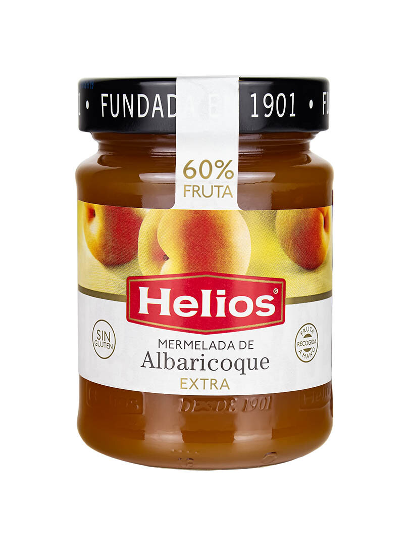 Варенье HELIOS Конфитюр из абрикоса Extra натуральное 340 г