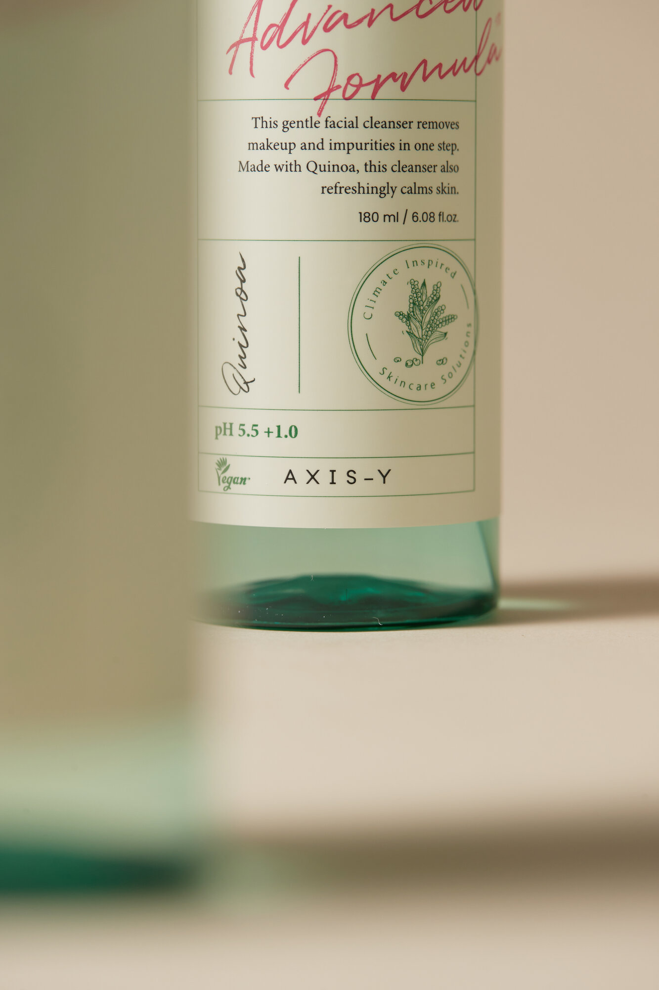 AXIS-Y Quinoa One Step Balanced Gel Cleanser — мягкий гель для умывания с киноа, 180 мл — фото 1