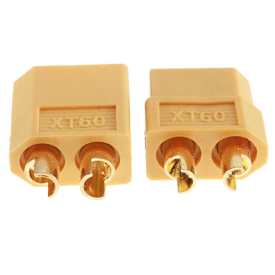 Разъём XT60 (пара — папа + мама), ток до 60А — фото 1