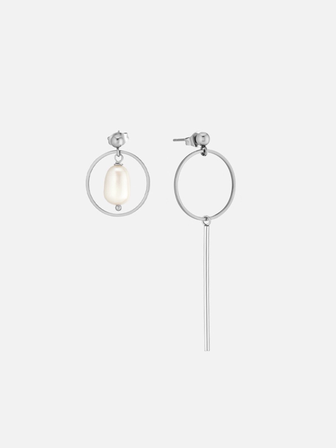 Серьги ДУША_BRAND, серебряный