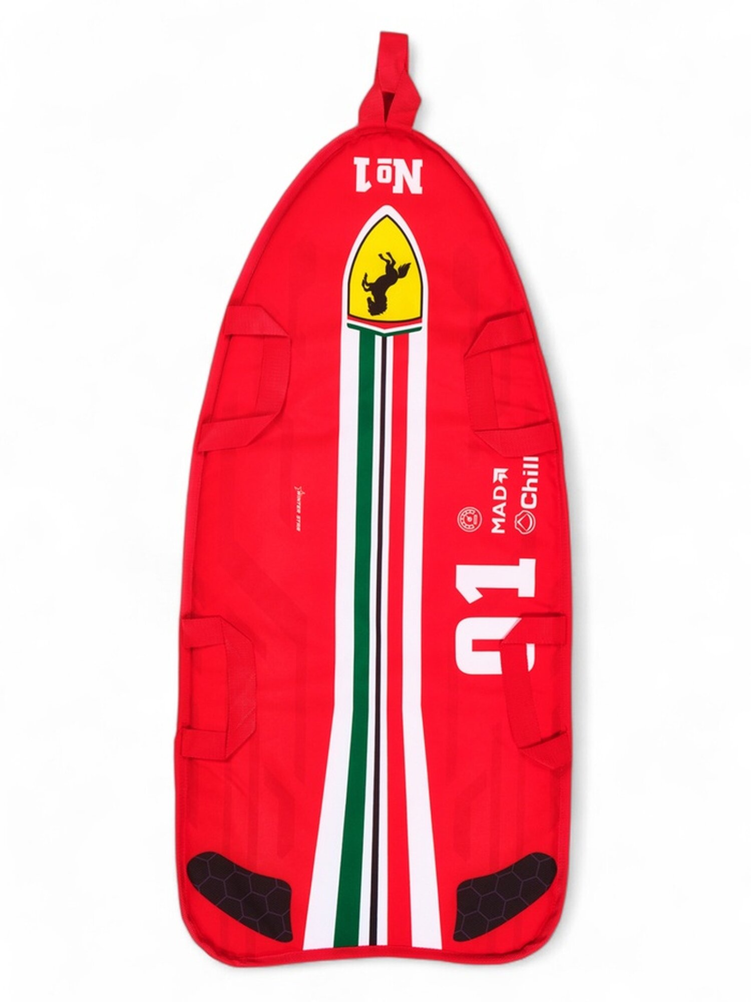 Ледянка Winter Star "#1" для мальчиков цвет красный 90x40х1 см