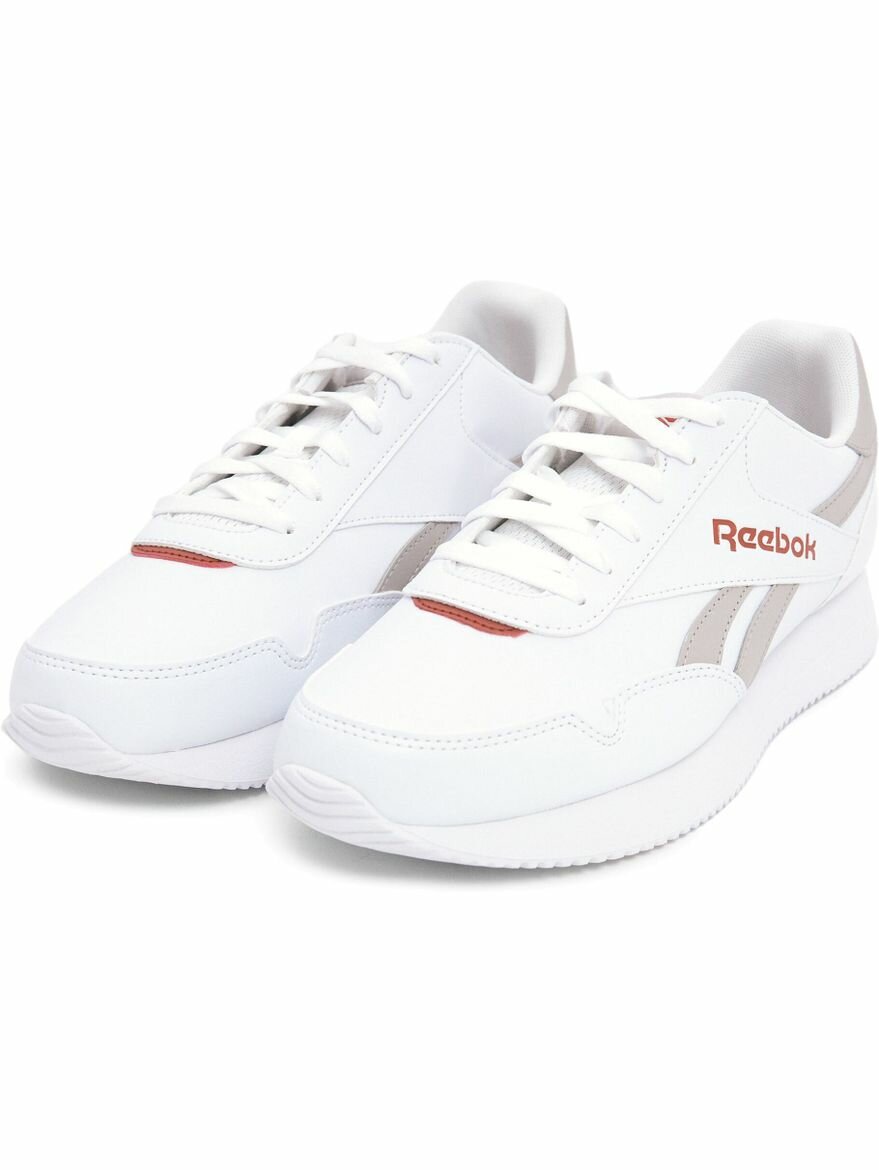 Кроссовки Reebok Jogger Lite, полнота F, размер 6,5 US, белый/серый/красный — фото 1