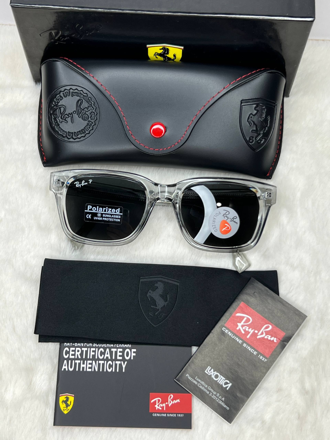 Солнцезащитные очки Ray-Ban, бесцветный — фото 1