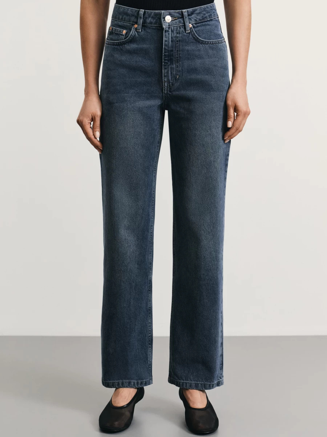 Джинсы классические  1, размер 44, синий — фото 1