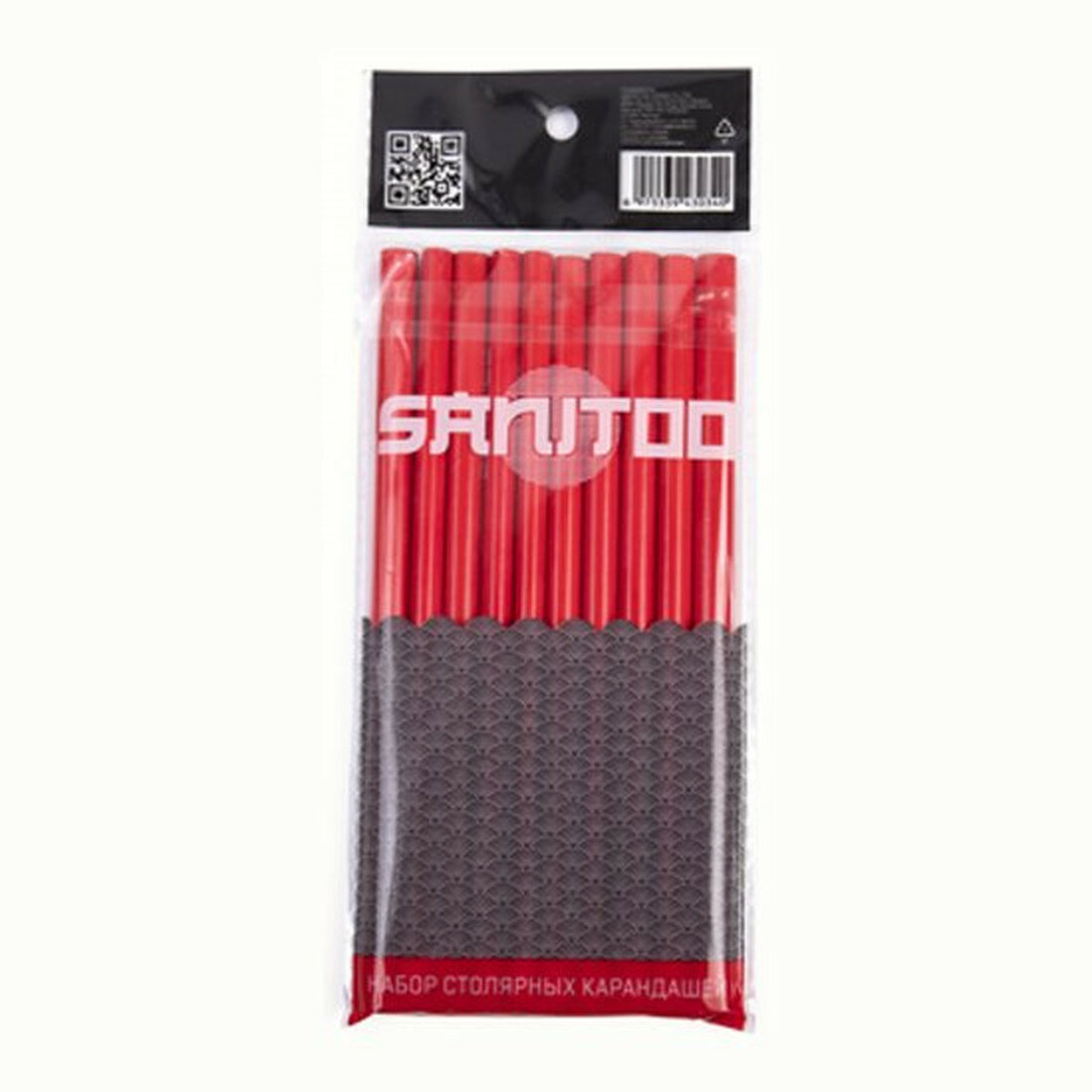 Набор столярных карандашей Sanitoo 10 штук