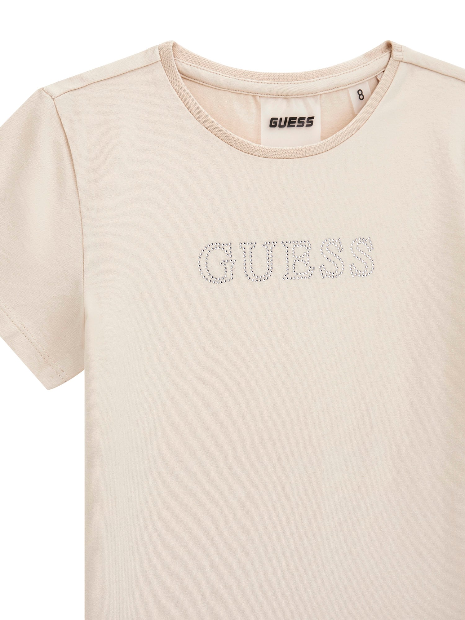 Футболка GUESS, размер 10 лет, коричневый — фото 1