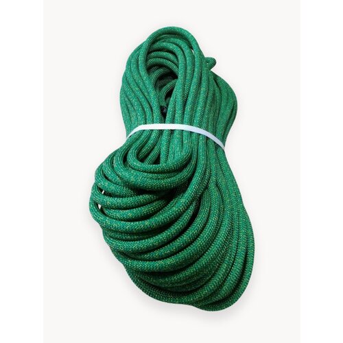 Веревка альпинистская Мангуст 50 м для промышленного альпинизма и спортивного туризма. Страховочно-спасательная.