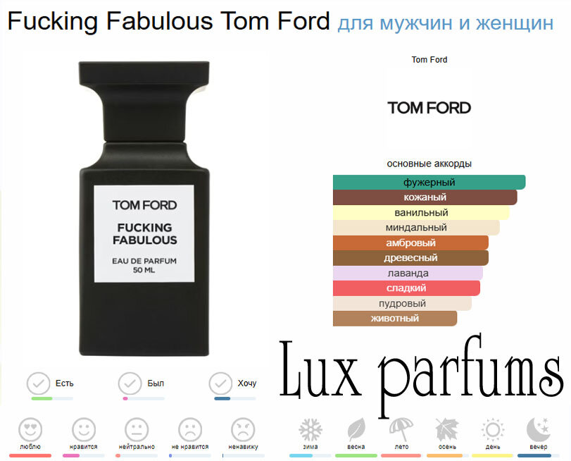 Парфюмерная вода для мужчин и женщин Fucking Fabulous Tom Ford EDP, 100 мл — фото 1