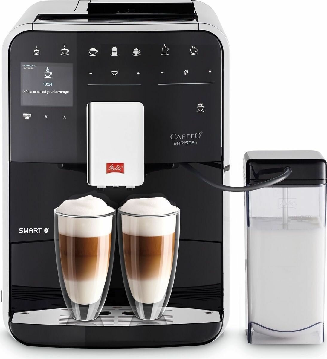 Кофемашина Melitta Barista T F 830-002 встроенная кофемолка автоматическая 1450 Вт черная