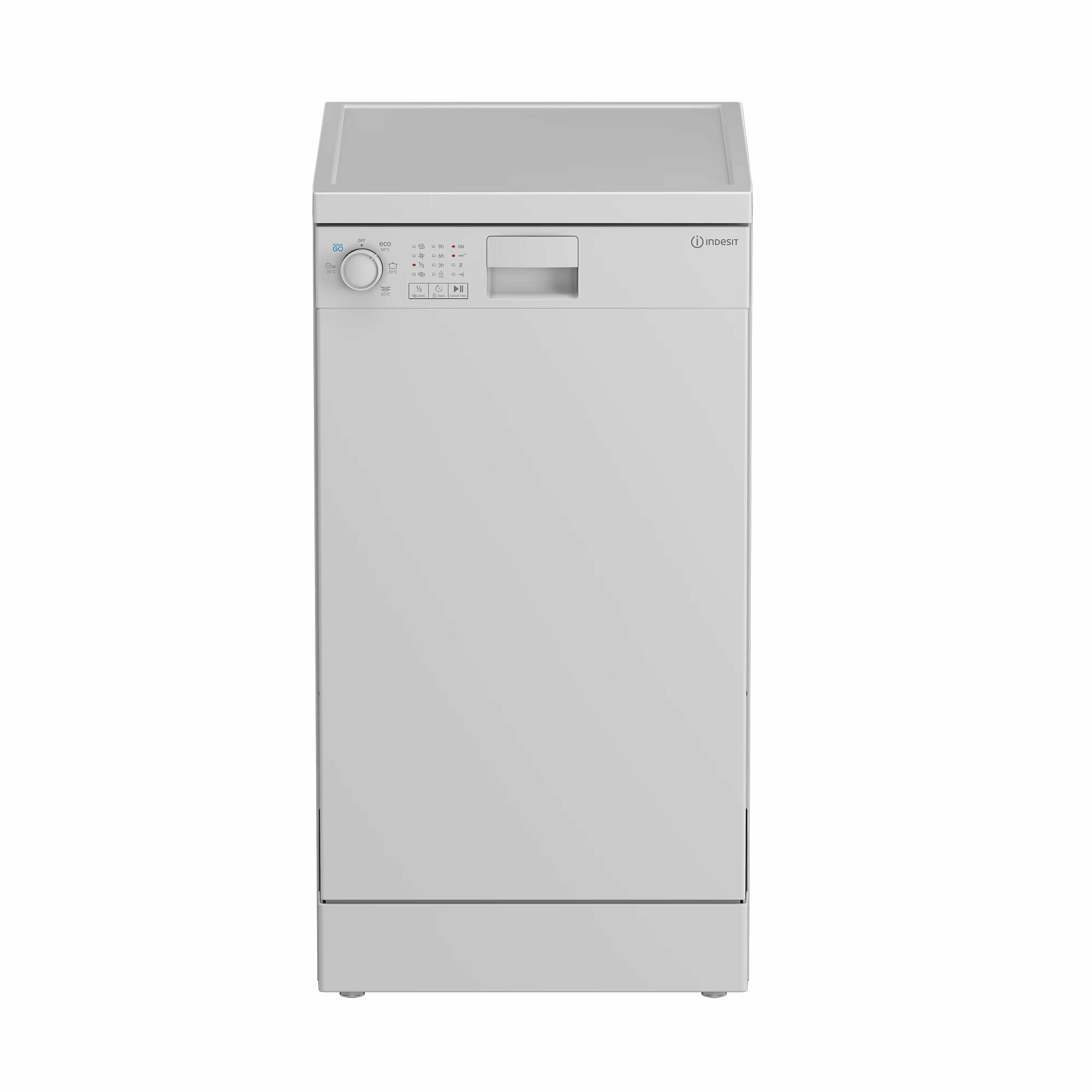 Посудомоечная машина Indesit DFS 1A50 белый узкая 9 комплектов