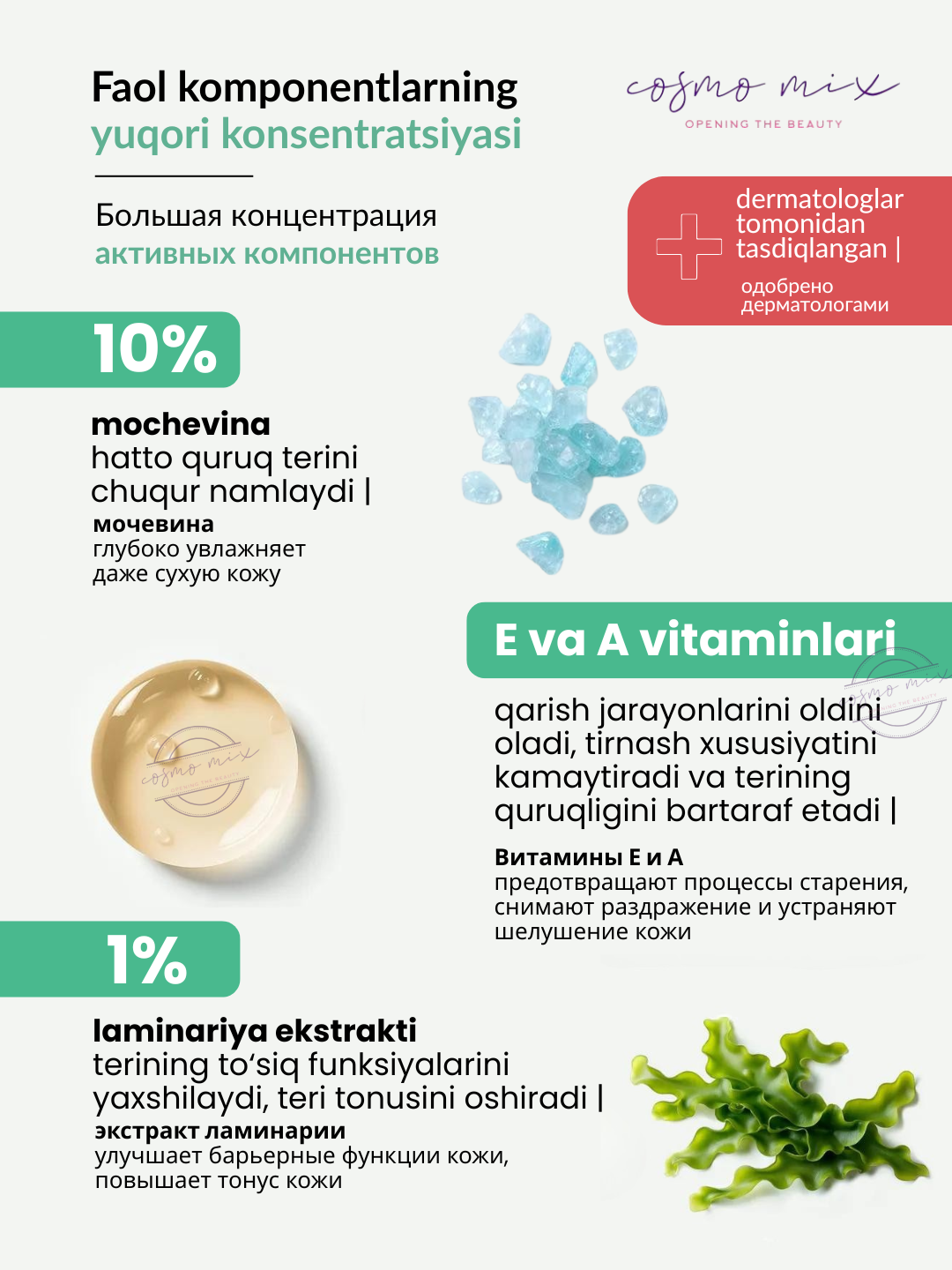 MIXIT LAB Moisturizing Body Cream — увлажняющий крем для тела, 460 мл — фото 1