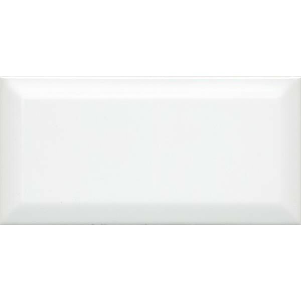 Плитка керамическая Kerama Marazzi 19040 N Бланше белый грань глянцевый 20x9.9x см (цена за 0792 кв. м)