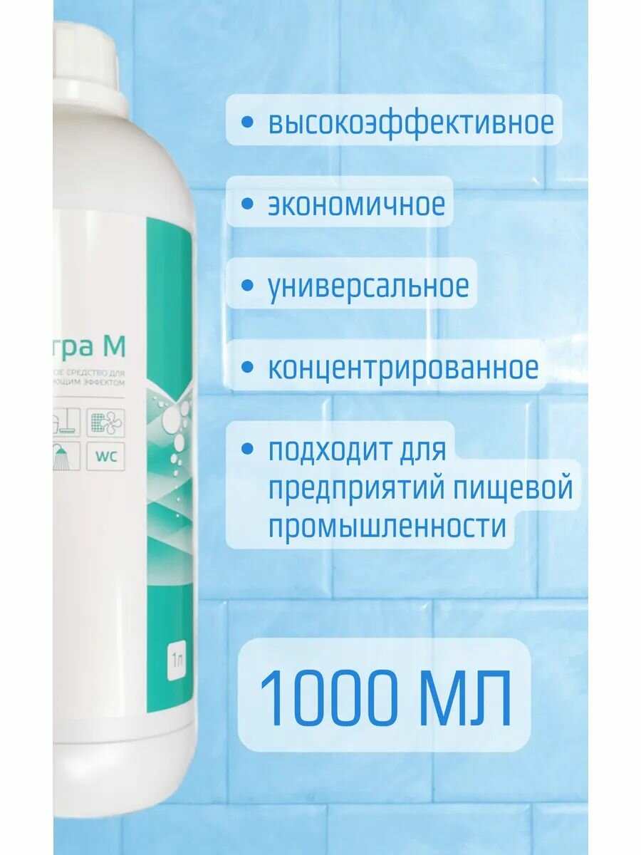 Изображение Бонэкстра М универсальное концентрированное средство для дезинфекции смоющим эффектом 1000 мл.